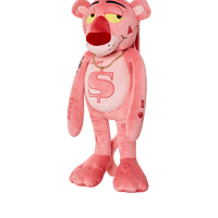 SPRAYGROUND® TEDDY BEAR PINK PANTHER UP TO NO GOOD TEDDY BEAR BACKPACK