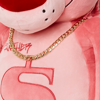 SPRAYGROUND® TEDDY BEAR PINK PANTHER UP TO NO GOOD TEDDY BEAR BACKPACK