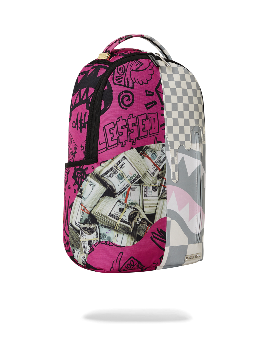 money sprayground backpack