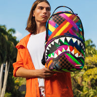 SPRAYGROUND® BACKPACK SHARKS IN PARIS CITY STREAKS BACKPACK (DLXV)