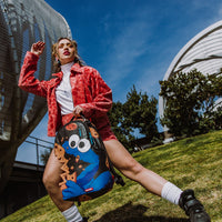 SPRAYGROUND® BACKPACK COOKIE MONSTER COOKIE SHARKBITE BACKPACK (DLXV)