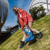 SPRAYGROUND® BACKPACK COOKIE MONSTER COOKIE SHARKBITE BACKPACK (DLXV)