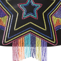 SPRAYGROUND® BACKPACK STAR RACER A.I.7 SANDFLOWER COLLAB BEADED BACKPACK