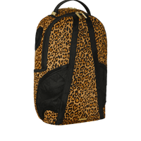 SPRAYGROUND® BACKPACK A.I.8 AFRICAN INTELLIGENCE LEOPARD FUR SHARK BACKPACK