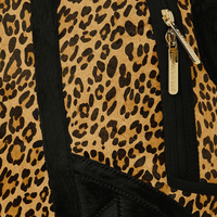 SPRAYGROUND® BACKPACK A.I.8 AFRICAN INTELLIGENCE LEOPARD FUR SHARK BACKPACK