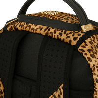 SPRAYGROUND® BACKPACK A.I.8 AFRICAN INTELLIGENCE LEOPARD FUR SHARK BACKPACK