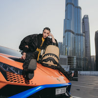 SPRAYGROUND® BACKPACK RAFFIA PALM BACKPACK