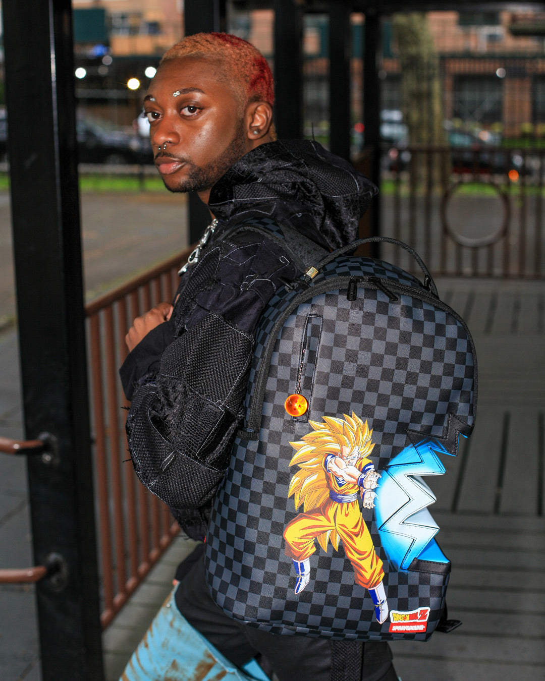 DRAGON BALL Z KAMEHAMEHA SHARK BITE BACKPACK (DLXV)