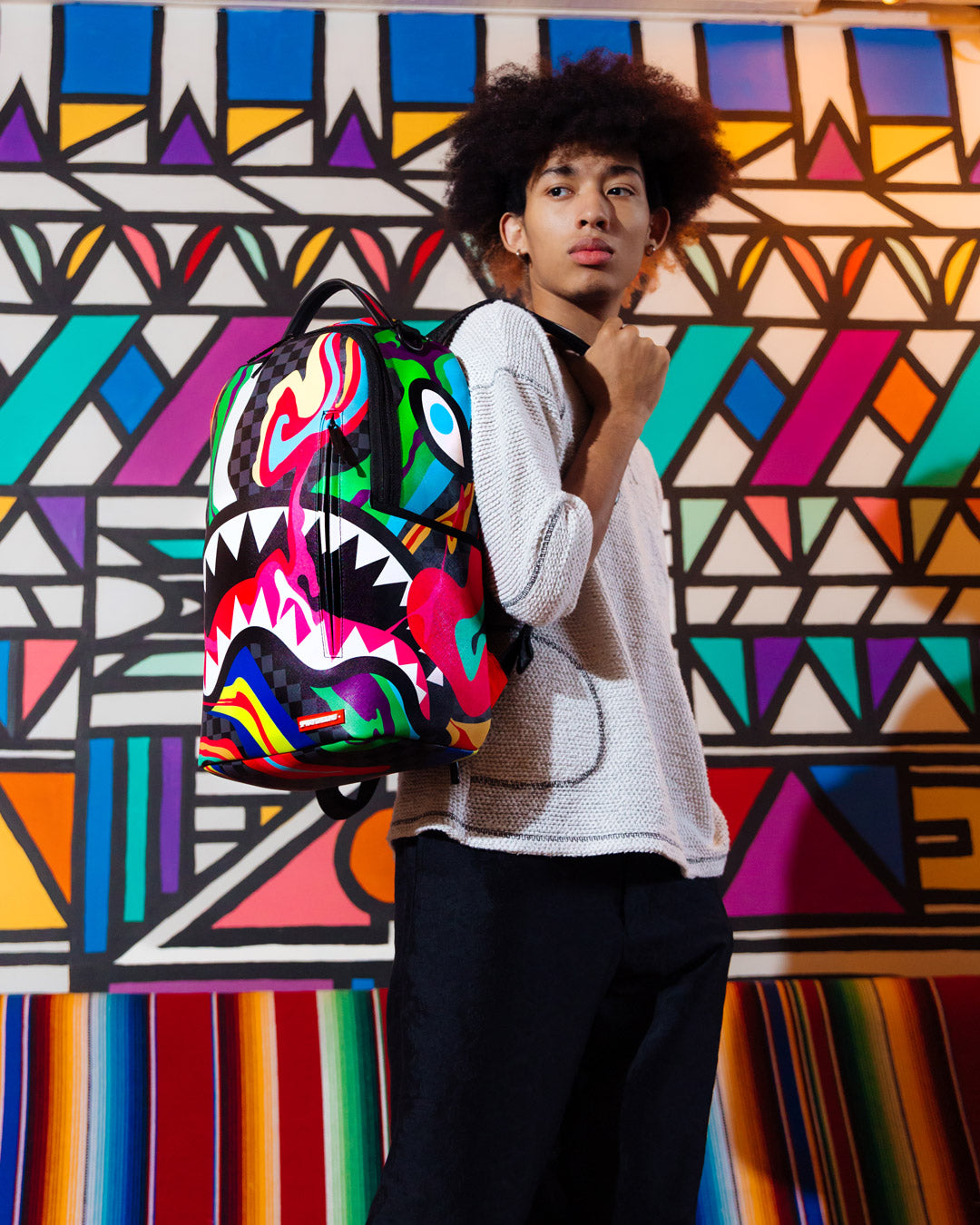 SPRAYGROUND® BACKPACK TRIPPY TAFFY BACKPACK (DLXV)