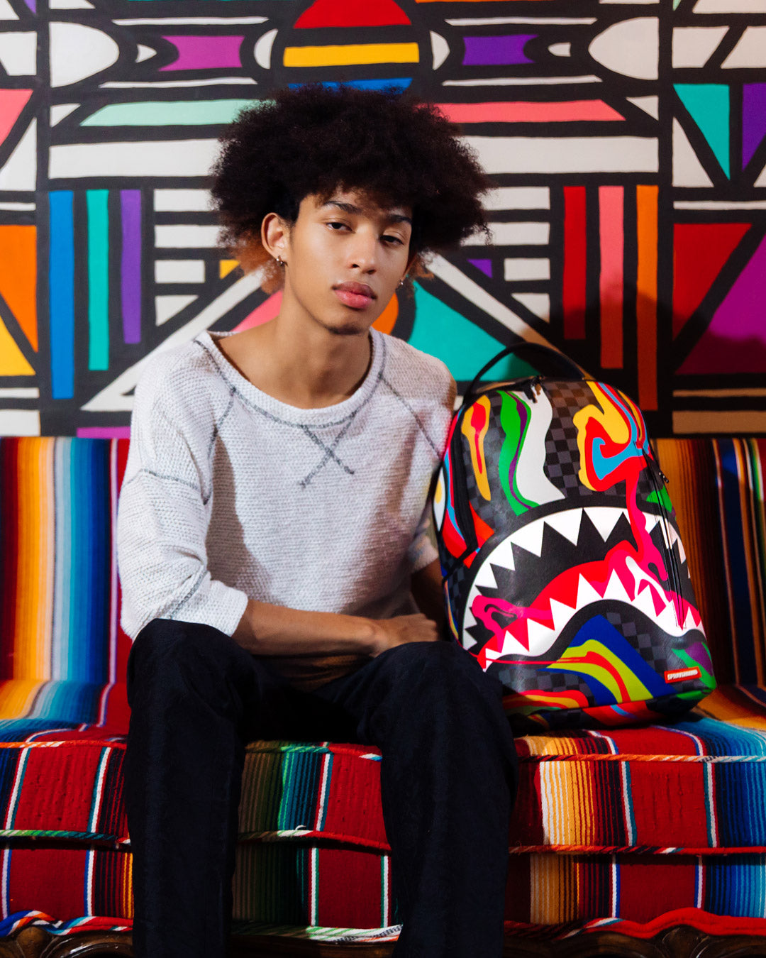 SPRAYGROUND® BACKPACK TRIPPY TAFFY BACKPACK (DLXV)