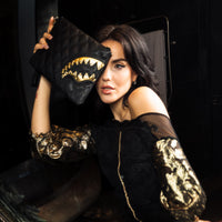 SPRAYGROUND® POUCHETTE 24K GENEVA CROSSOVER CLUTCH