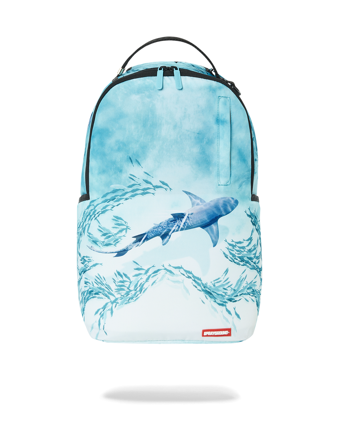 sprayground backpack shark