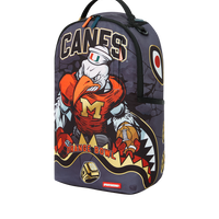 SPRAYGROUND® BACKPACK CANES MUSCLE UNIVERSITY OF MIAMI BACKPACK (WITH WARREN SAPP)