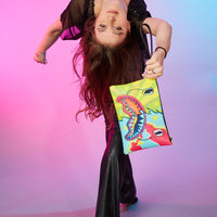 SPRAYGROUND® POUCHETTE SUPER WEIRD CROSSOVER CLUTCH