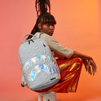 SPRAYGROUND® BACKPACK MIRASHAKU IRIDESCENT QUILT BACKPACK