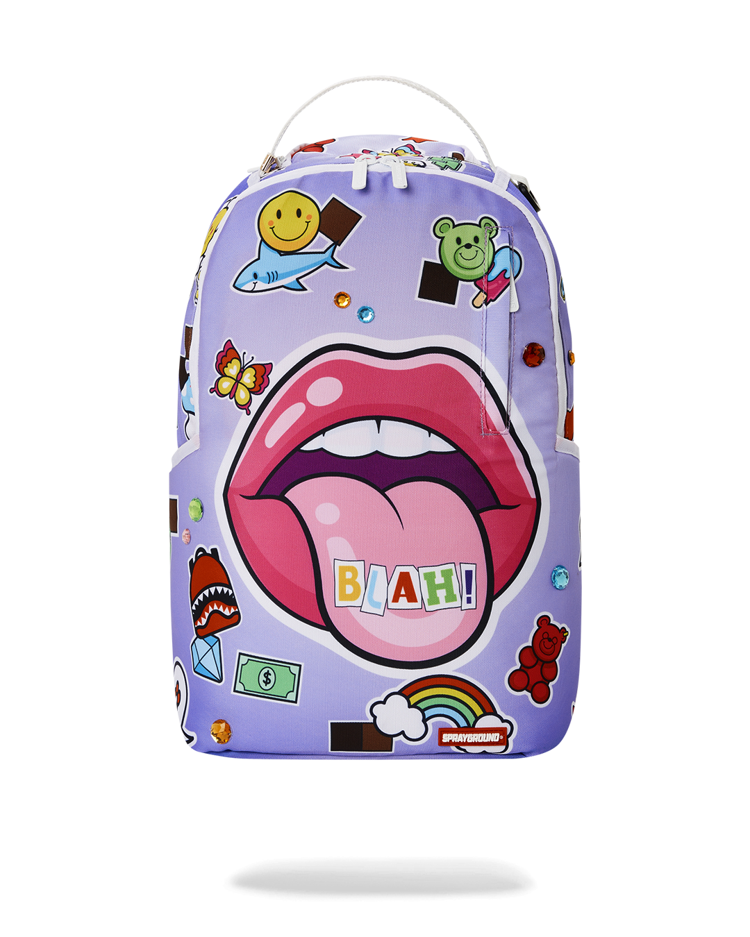 mouth girl sprayground backpack