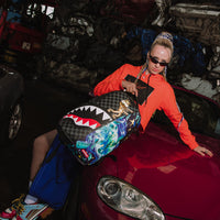 SPRAYGROUND® BACKPACK ASTROMANE WELCOME TO MY WORLD BACKPACK (DLXV)