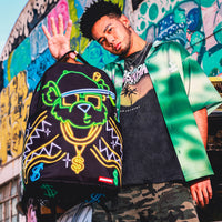 SPRAYGROUND® BACKPACK MONEY BEAR CITY LIGHTS BACKPACK