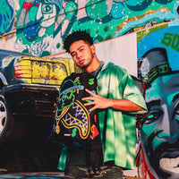 SPRAYGROUND® BACKPACK MONEY BEAR CITY LIGHTS BACKPACK
