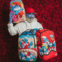 SPRAYGROUND® BACKPACK SMURFS SHARK BOUNCE BACKPACK