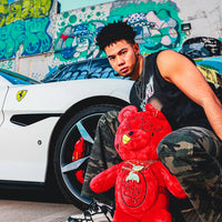 SPRAYGROUND® BACKPACK DIABLO PLUSH TEDDYBEAR BACKPACK