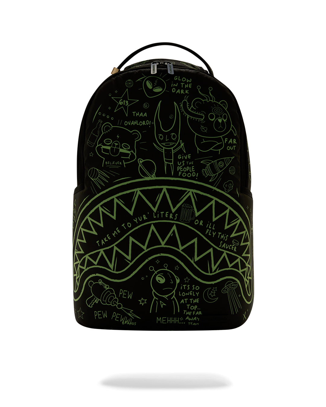 SPRAYGROUND GLOW THE SPACE BACKPACK (GLOW IN THE DARK EFFECT) – Attach  Boutique