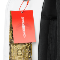 SPRAYGROUND® BACKPACK SHARK CENTRAL BACKPACK WHT/WHT (DLXV)