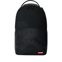 SPRAYGROUND® BACKPACK SHARK CENTRAL (BLK ON BLK) BACKPACK (DLXV)