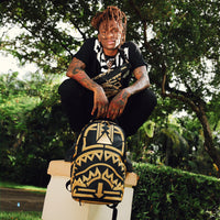 SPRAYGROUND® BACKPACK A.I.8 AFRICAN INTELLIGENCE PATH TO THE FUTURE II BACKPACK (DLXV)