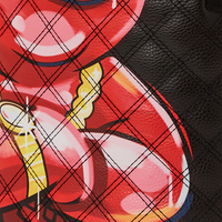 SPRAYGROUND® BACKPACK QUILT HAND PAINTED DIABLO BEAR BACKPACK (DLXV)