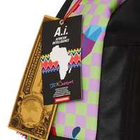 SPRAYGROUND® BACKPACK A.I.8 AFRICAN INTELLIGENCE THE LEADER WITHIN BACKPACK (DLXV)