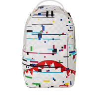 SPRAYGROUND® BACKPACK SHARKS IN PARIS GLITCH RIDER BACKPACK (DLXV)