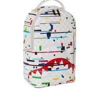 SPRAYGROUND® BACKPACK SHARKS IN PARIS GLITCH RIDER BACKPACK (DLXV)