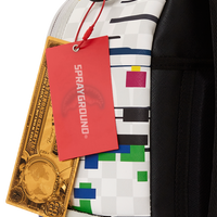 SPRAYGROUND® BACKPACK SHARKS IN PARIS GLITCH RIDER BACKPACK (DLXV)