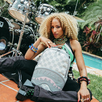 SPRAYGROUND® BACKPACK A.I.8 AFRICAN INTELLIGENCE BOOKED & BUSY BACKPACK