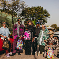 SPRAYGROUND® BACKPACK A.I.8 AFRICAN INTELLIGENCE MOTHERLAND LOVE BACKPACK (DLXV)