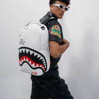 SPRAYGROUND® BACKPACK SHARK CENTRAL (WHT) BACKPACK (DLXV)