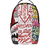 SPRAYGROUND® BACKPACK TRI-SPLIT GRAFFITI BACKPACK (DLXV)