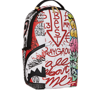 SPRAYGROUND® BACKPACK TRI-SPLIT GRAFFITI BACKPACK (DLXV)
