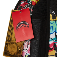 SPRAYGROUND® BACKPACK TRI-SPLIT GRAFFITI BACKPACK (DLXV)