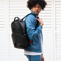 SPRAYGROUND® BACKPACK HEAVY METAL SHARK BLACK BACKPACK (DLXV)