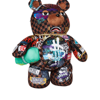 SPRAYGROUND® BACKPACK SHARKS IN PARIS THE RIZZ MONEYBEAR TEDDYBEAR BACKPACK