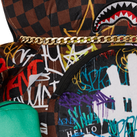 SPRAYGROUND® BACKPACK SHARKS IN PARIS THE RIZZ MONEYBEAR TEDDYBEAR BACKPACK