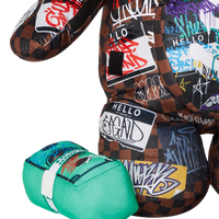 SPRAYGROUND® BACKPACK SHARKS IN PARIS THE RIZZ MONEYBEAR TEDDYBEAR BACKPACK