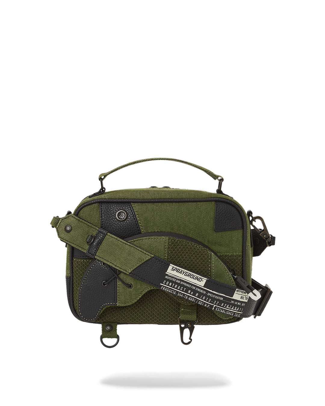SPRAYGROUND® TOILETRY SPECIAL OPS OPERATION SUCCE$$ BRICKSIDE TOILETRY MESSENGER BAG