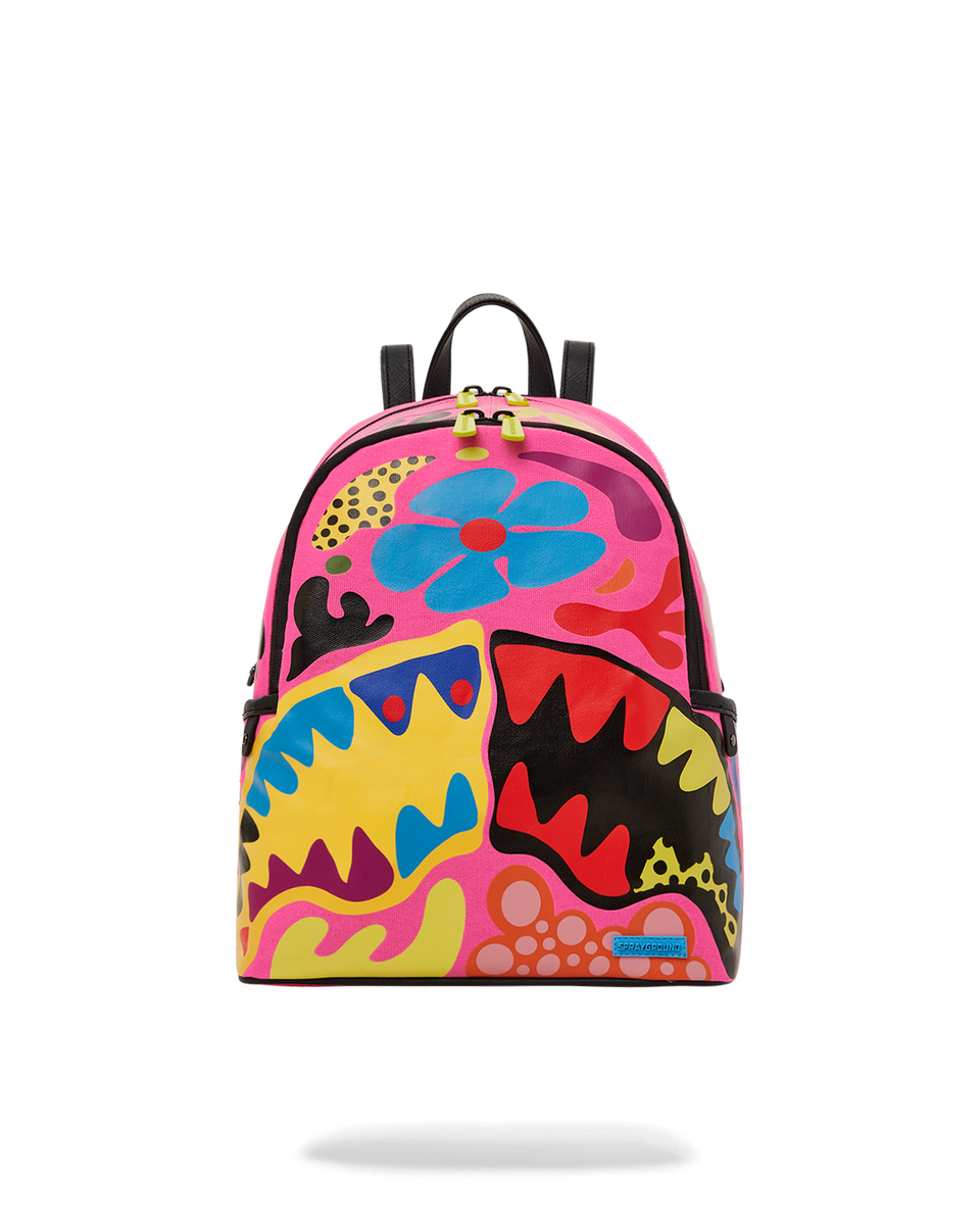 ??SPRAYGROUND?? Psychedelic Voyage Savage Backpack ? Genuine SPRAYGROUND Backpack DLX Tripppy Wings Psychedelic  main image 2