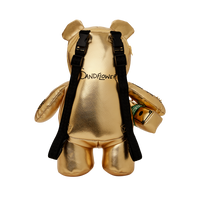 SPRAYGROUND® BACKPACK A.I.8 AFRICAN INTELLIGENCE PATH TO THE FUTURE II MEDIUM MONEYBEAR TEDDYBEAR BACKPACK