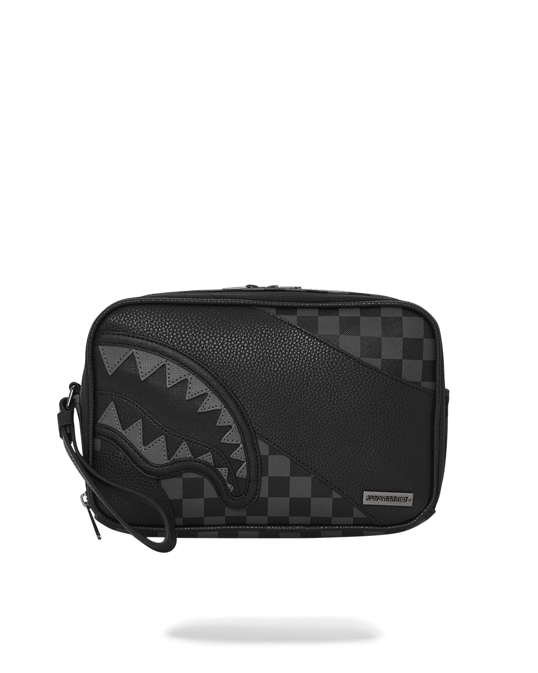 SPRAYGROUND® TOILETRY RACEWAY SHADOW PHANTOM TOILETRY BRICKSIDE BAG