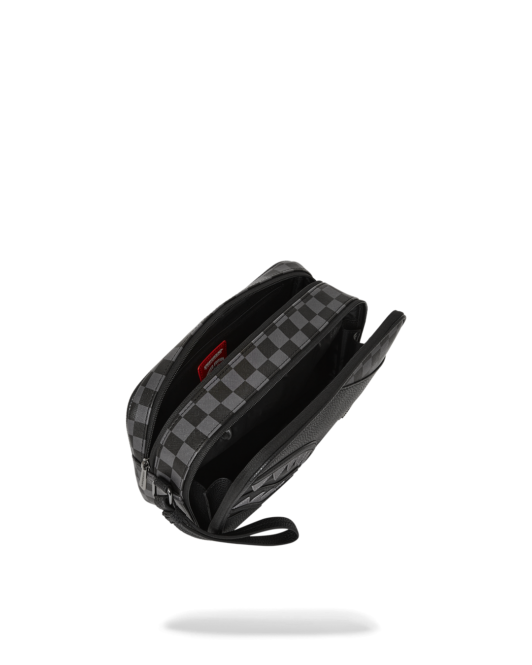 SPRAYGROUND® TOILETRY RACEWAY SHADOW PHANTOM TOILETRY BRICKSIDE BAG