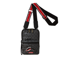 SPRAYGROUND® SLING SHARKFINITY STEALTH PILOT MESSENGER SLING BAG